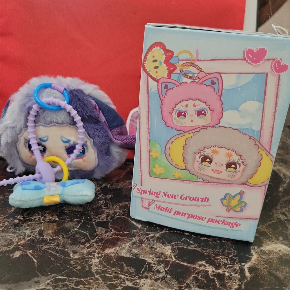 Kimmon Spring New Growth plush pendant box cute pendant plush.